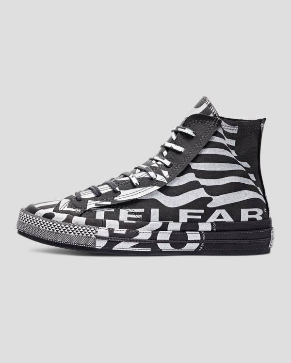 Zapatillas Altas Converse Telfar Chuck 70 Negras | CV-604XNG