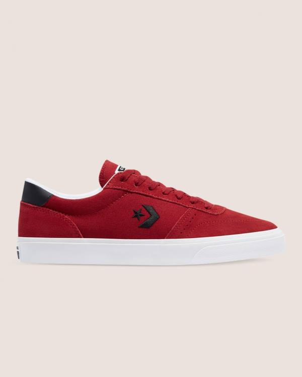 Zapatillas Bajas Converse Boulevard Gamuza Rojas | CV-741MEO