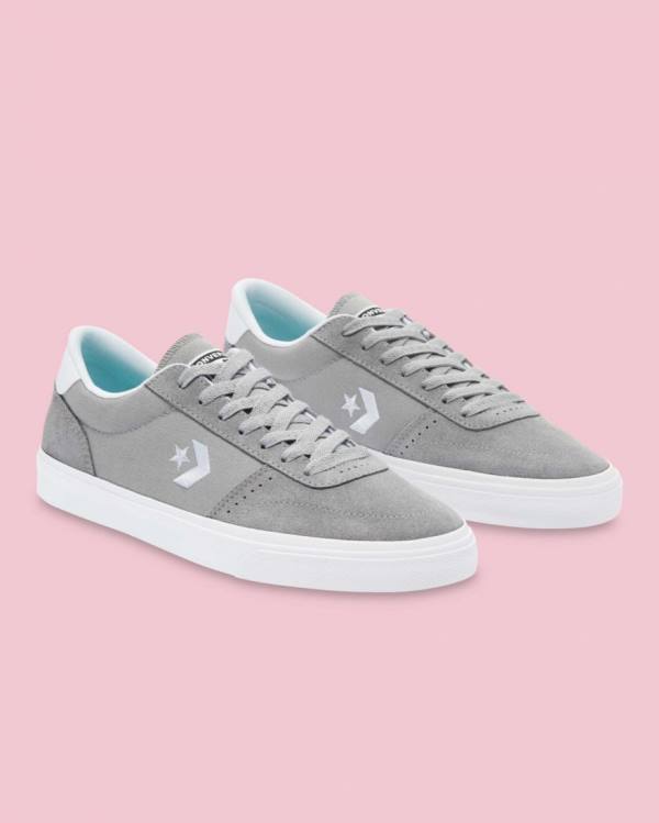 Zapatillas Bajas Converse Boulevard Gris | CV-405DVB