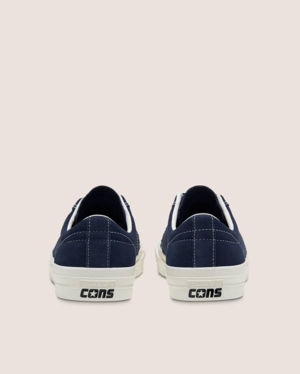 Zapatillas Bajas Converse CONS Alexis Sablone One Star Pro Gamuza Azules | CV-713XAE