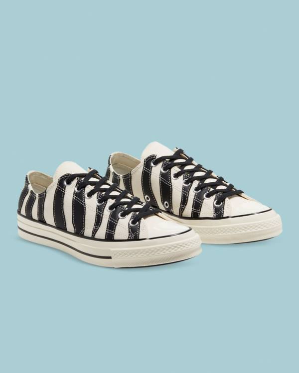 Zapatillas Bajas Converse Chuck 70 Archive Zebra Overlay Beige | CV-954GQA