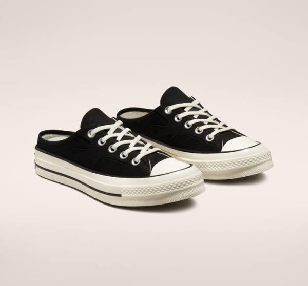 Zapatillas Bajas Converse Chuck 70 Mule Negras | CV-865IEQ