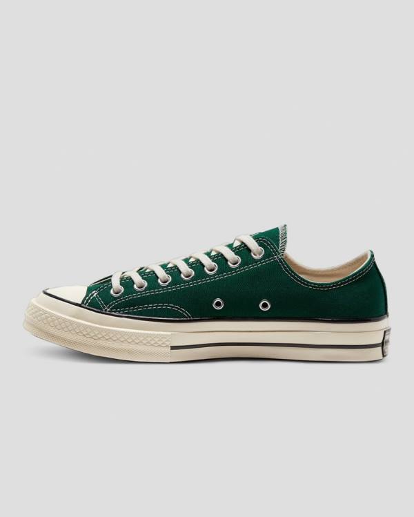 Zapatillas Bajas Converse Chuck 70 Organic Lona Verde | CV-974MNL