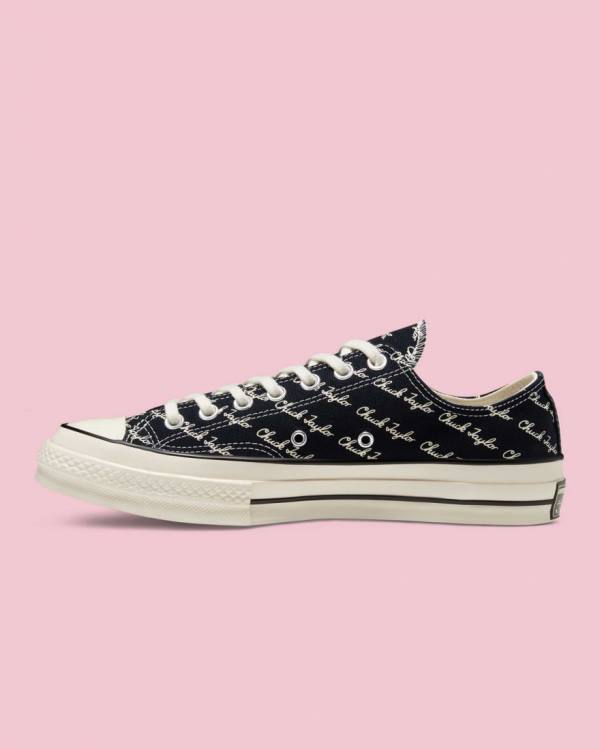 Zapatillas Bajas Converse Chuck 70 Signature Negras | CV-145IEP