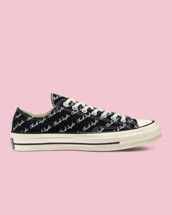 Zapatillas Bajas Converse Chuck 70 Signature Negras | CV-260EPU