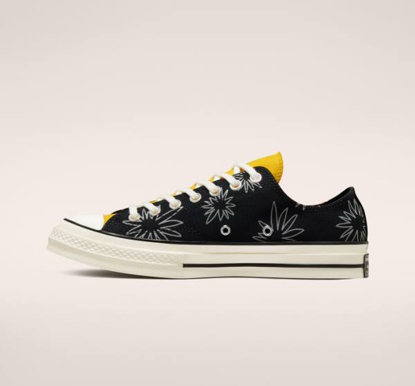 Zapatillas Bajas Converse Chuck 70 Sunny Floral Negras | CV-602TGR