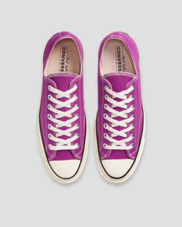 Zapatillas Bajas Converse Chuck 70 Vintage Lona Moradas | CV-925ESP