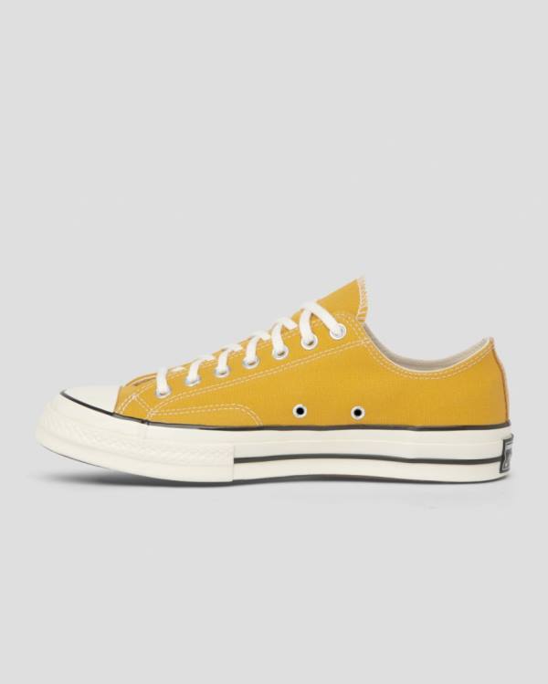 Zapatillas Bajas Converse Chuck 70 Vintage Lona Amarillo | CV-934AJU