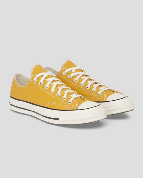 Zapatillas Bajas Converse Chuck 70 Vintage Lona Amarillo | CV-934AJU