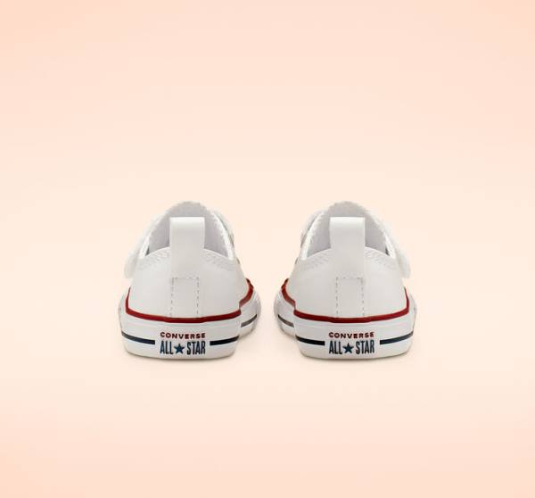 Zapatillas Bajas Converse Chuck Taylor All Star Easy-On Cuero Blancas | CV-068NEG