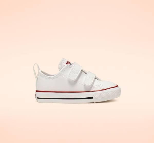 Zapatillas Bajas Converse Chuck Taylor All Star Easy-On Cuero Blancas | CV-068NEG