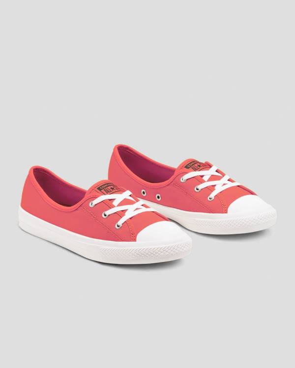 Zapatillas Bajas Converse Chuck Taylor All Star Ballet Seasonal Colour Rosas | CV-069GHP