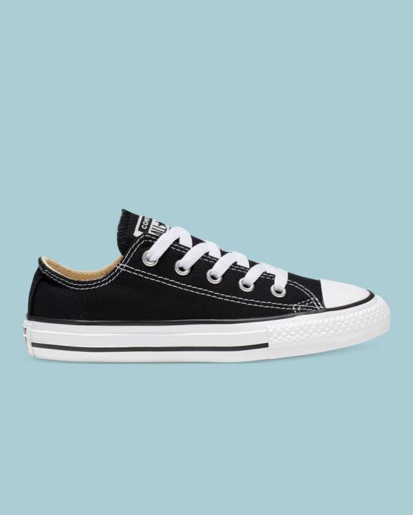 Zapatillas Bajas Converse Chuck Taylor All Star Negras | CV-124NBV