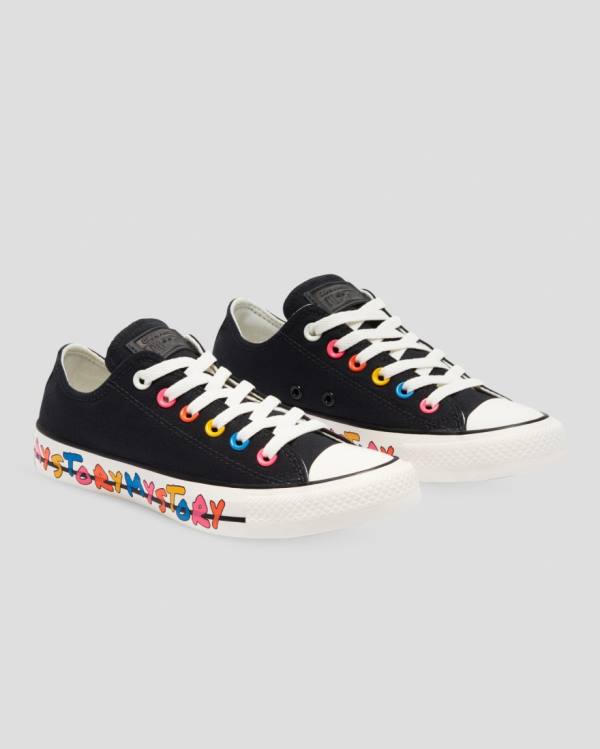 Zapatillas Bajas Converse Chuck Taylor All Star My Story Negras | CV-173VUA