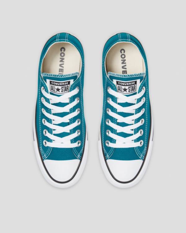 Zapatillas Bajas Converse Chuck Taylor All Star Seasonal Azules | CV-182AQB