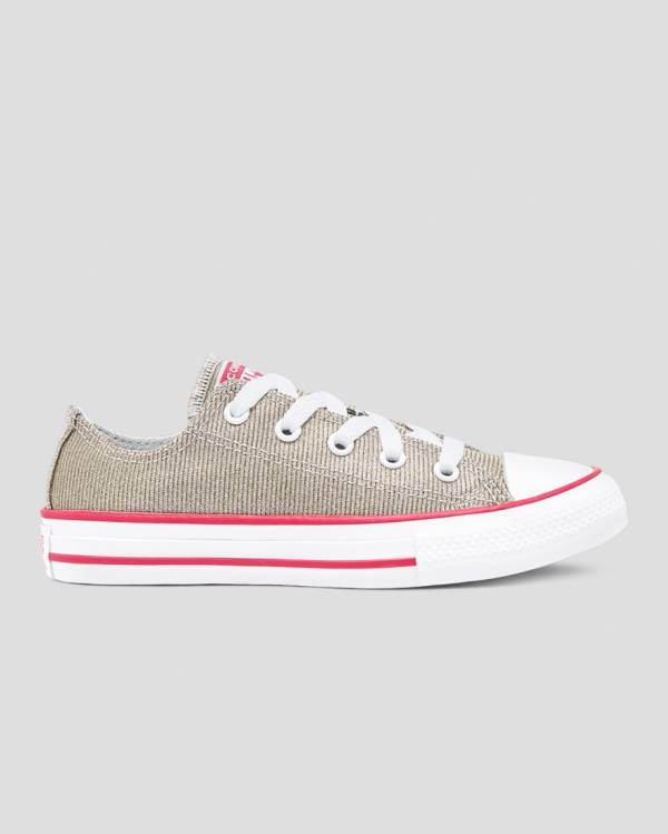 Zapatillas Bajas Converse Chuck Taylor All Star Glitter Textil Marrones | CV-254WYD