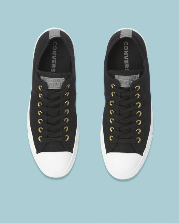 Zapatillas Bajas Converse Chuck Taylor All Star Clean N Preme Negras | CV-352XWK