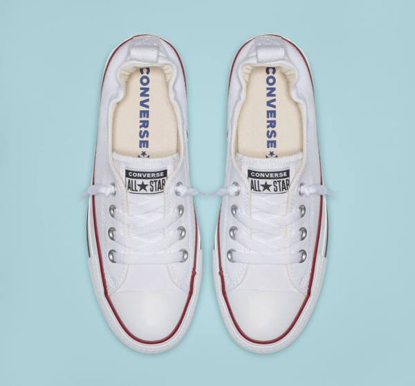 Zapatillas Bajas Converse Chuck Taylor All Star Shoreline White Slip On Blancas | CV-483QBU