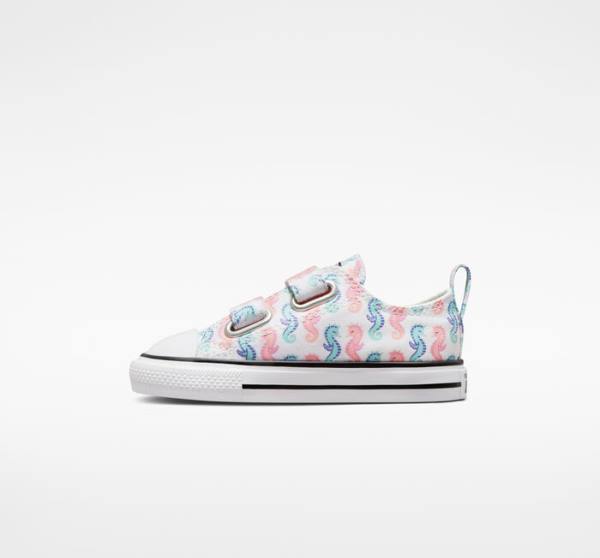 Zapatillas Bajas Converse Chuck Taylor All Star Easy-On Seahorses Blancas Rosas Verde Menta | CV-526WAY