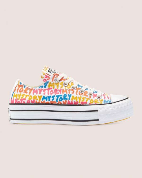 Zapatillas Bajas Converse Chuck Taylor All Star My Story Double Stacked Lift Multicolor | CV-567KBT