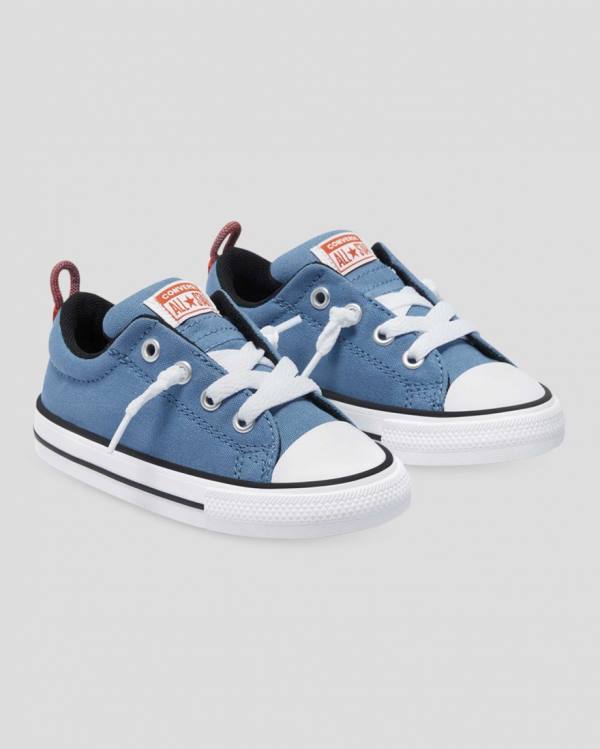 Zapatillas Bajas Converse Chuck Taylor All Star Calle Slip Azules | CV-726UQY