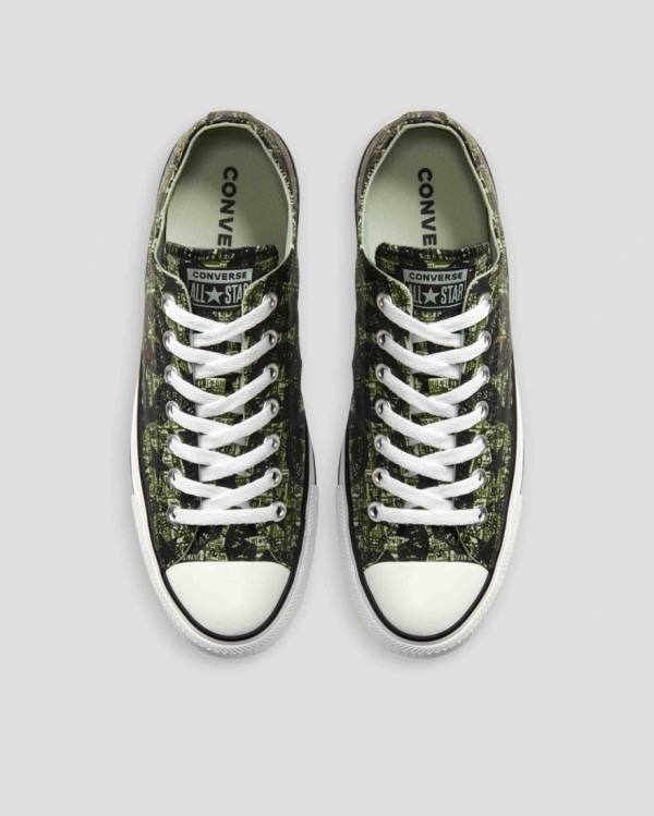 Zapatillas Bajas Converse Chuck Taylor All Star Logo Replay Negras | CV-756JRC