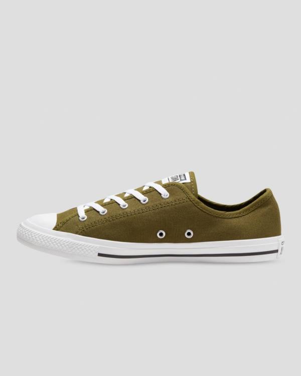 Zapatillas Bajas Converse Chuck Taylor All Star Dainty Mix And Match Verde Oliva Azules | CV-907DLG