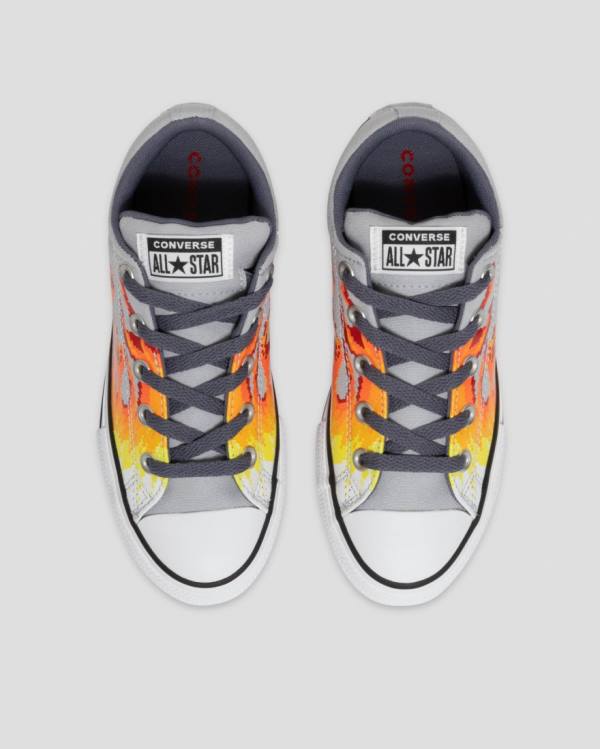 Zapatillas Bajas Converse Chuck Taylor All Star Calle Digi Flame Gris Amarillo | CV-965HBX