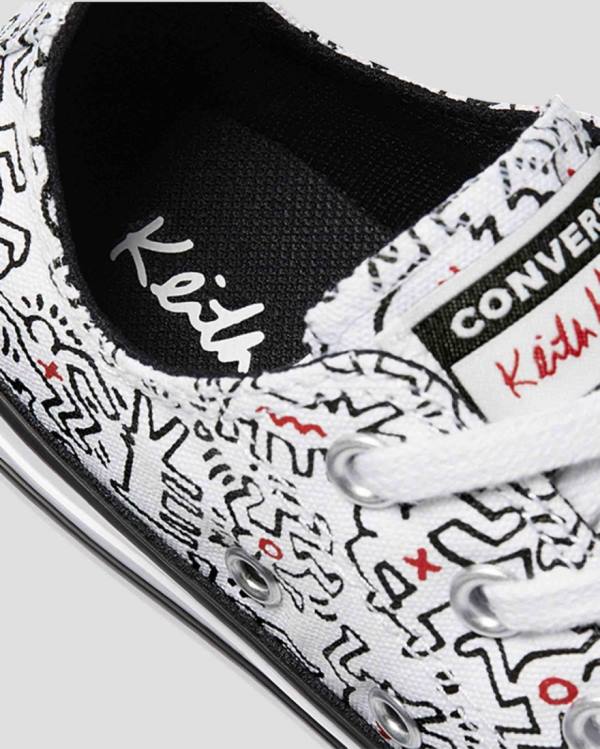 Zapatillas Bajas Converse Keith Haring Chuck Taylor All Star Blancas | CV-625QSJ