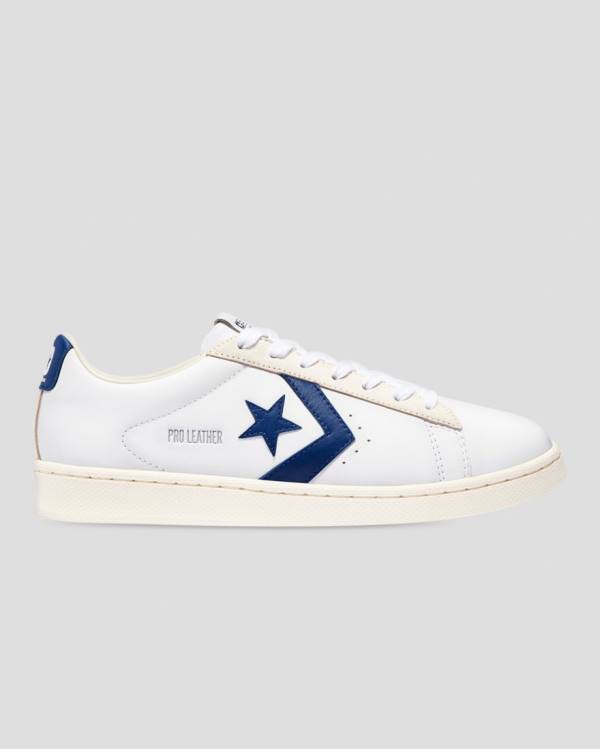 Zapatillas Bajas Converse Pro Cuero Italy Blancas | CV-947QSD