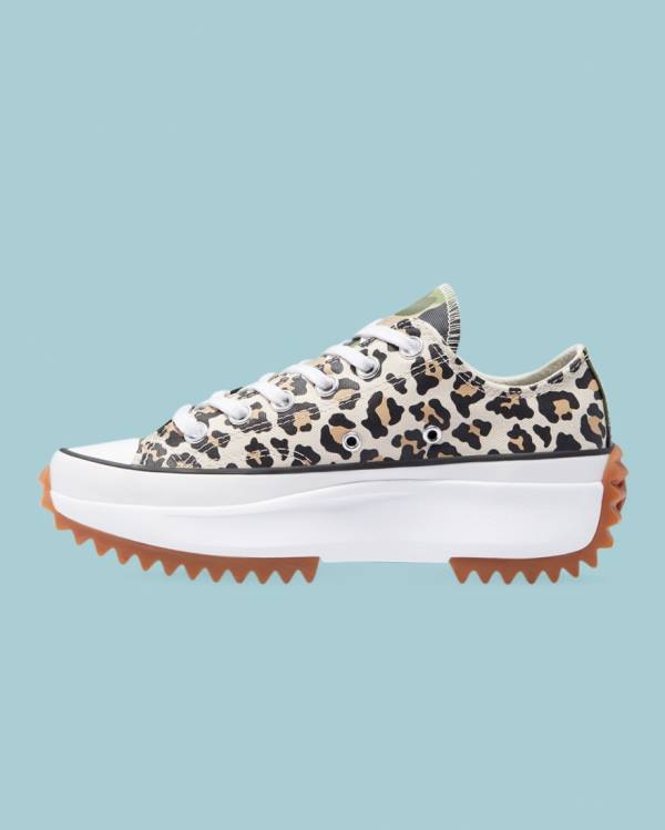 Zapatillas Bajas Converse Run Star Hike Wild Archive Leopardo | CV-658DXP