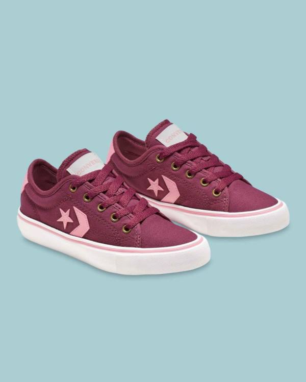 Zapatillas Bajas Converse Star Replay Burdeos | CV-695VUO