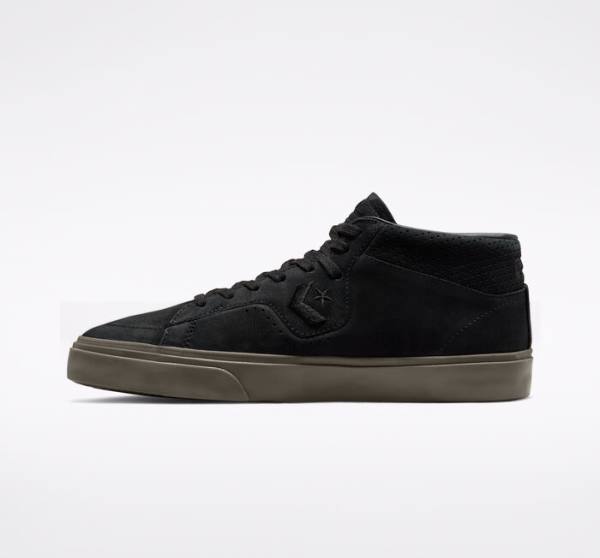 Zapatillas Skate Converse CONS Louie Lopez Pro Nubuck Cuero Negras Marrones Claro | CV-312PKU